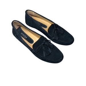 Vaneli Driving Loafers Moc Suede Toe Slip-On Size: 8 1/2